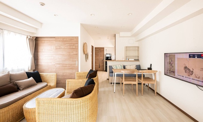 Hakata-ku Apartment | Twin Room with 2 Double Beds Quadruple Room/Fukuoka Fukuoka