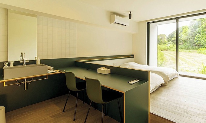 Akaogi Hotel | Twin room with bathroom 1F/Oshimagun Kagoshima
