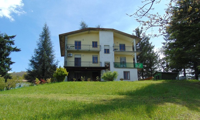 Albareto Apartment | Two bedroom apartment on the ground floor, with terrace and BBQ