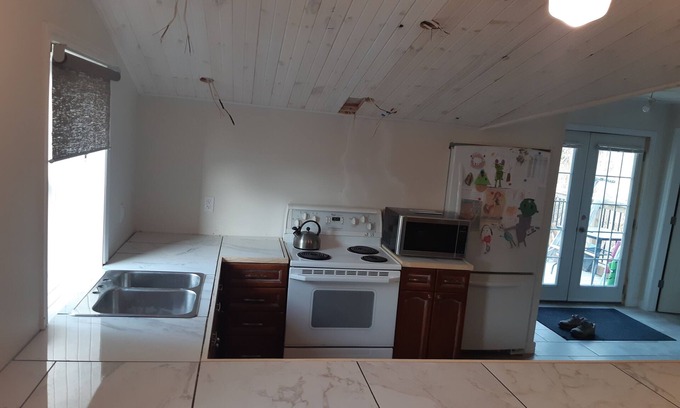 Hamilton Township Apartment | Two bedroom apartment in a rural setting with view of the lake