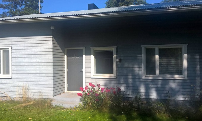 Merikarvia House | Two bedroom house with outside whirlpool bath and big sauna.