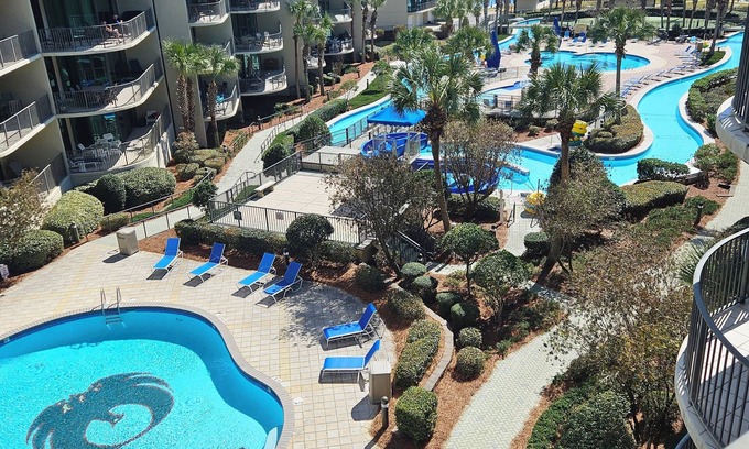 Orange Beach Condo | Two-Bedroom, Two-Bathroom Condo 1416 with WiFi, Hot Tub, Water Slide, Lazy River