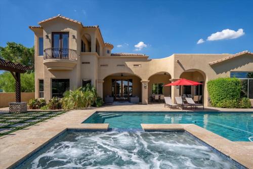 Cactus Acres House | Two Homes-Pickleball-Batting Cage-Sand Volleyball