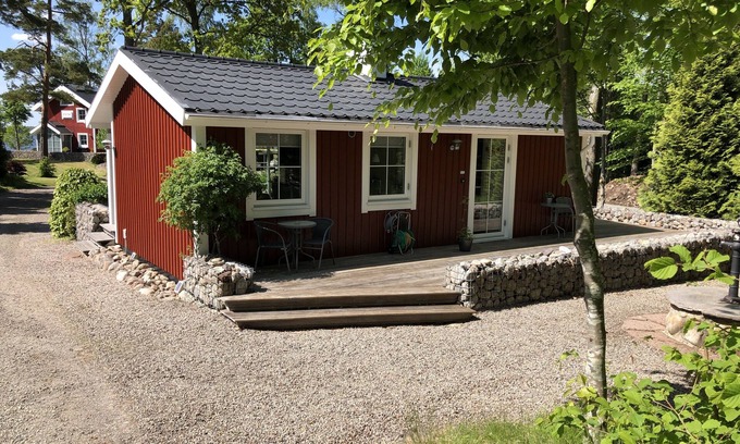 Almhult Cottage | Two houses in one - in wonderful nature and right on the seafront