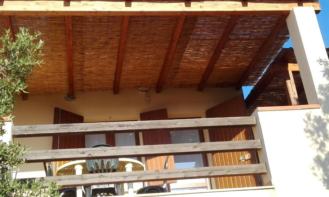 Rena Majore Apartment | Two-room apartment 4 seats with furnished veranda and sea view