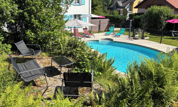 Gerardmer Apartment | Two steps from lake and center, new apartment/sauna+pool open from 28/4