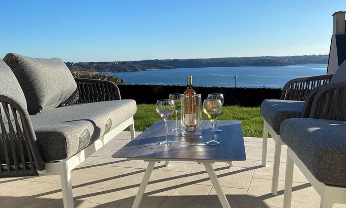 Trebeurden Ski Chalet | Ty Ewano, location vue mer à Trébeurden