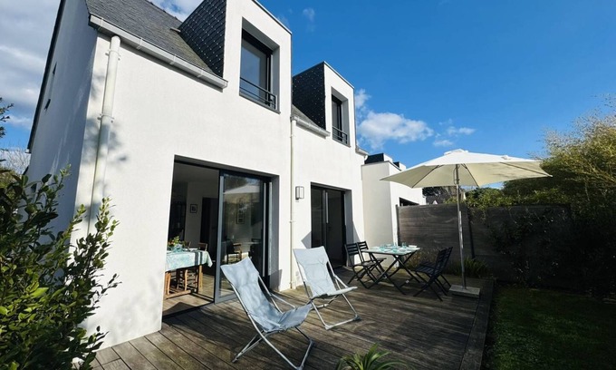 La Trinite-sur-Mer House | Ty Kerbihan, confortable maison au calme, 200m plage