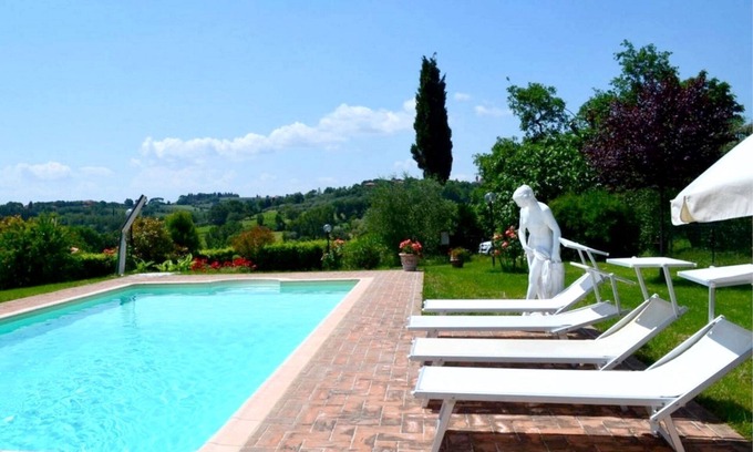 Corchiano Villa | Typical villa with pigeon house known as “piccionaia” 2 km from Marciano della Chiana, in a hilly an
