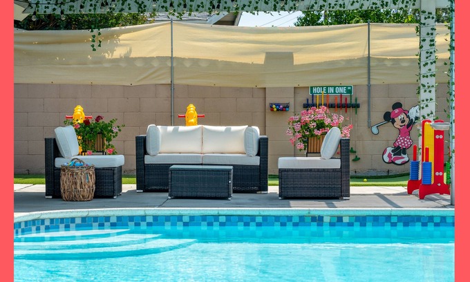 Anaheim Resort House | ⚓️Underwater Voyage⚓️🌊⛳️🕹🎱Heated Pool, Arcade, more!
