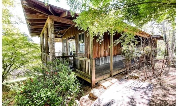 Batesville Cottage | Unique Cypress cottage, close to Charlottesville with mountain views.