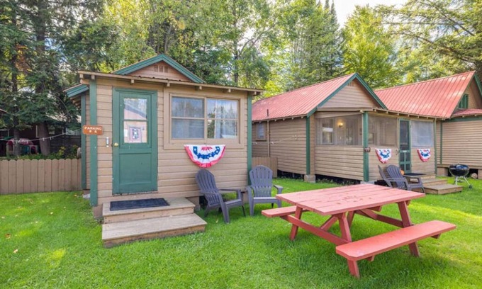 Inlet Cottage | Unique Getaway, Just Steps Away from The Beautiful 4th Lake Here at Stiefvater's Lakeside Cottages!