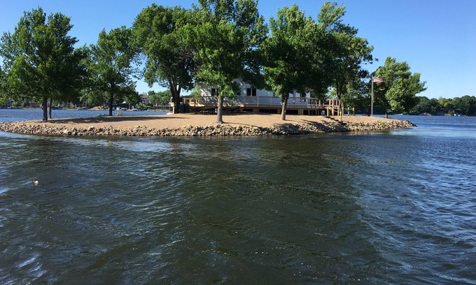 Prior Lake House | Unique Island Getaway On Prior Lake!