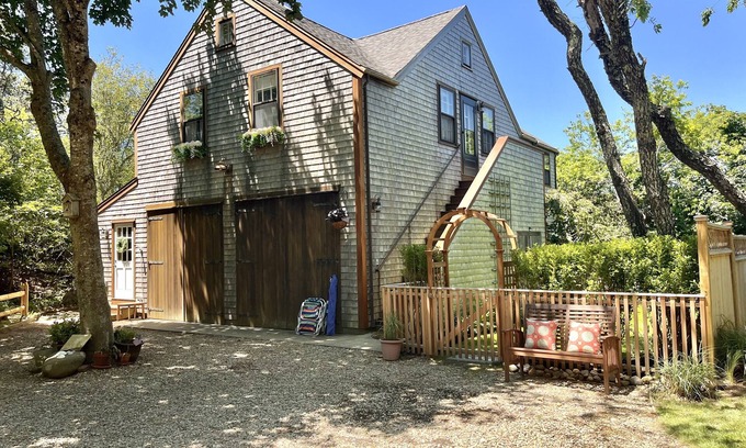 Nantucket Town Cottage | Unique & Lovely: Private Luxury Treetop Cottage, Close to Town, Shops & Beaches!