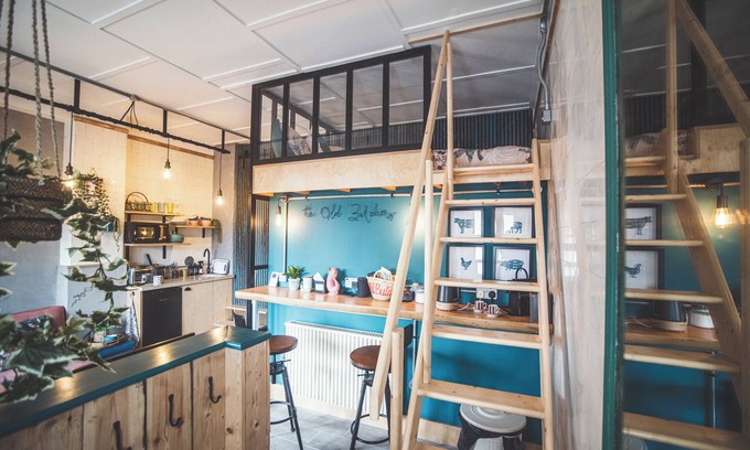 Stoke Fleming Apartment | Unique & stylish Loft Style Studio with Terrace, Parking & close to the beach
