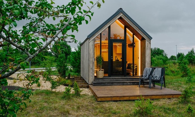 Kuressaare House | Unique Tiny House at Saaremaa Golf & Country Club