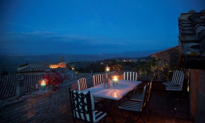 Montalcino Apartment | Unique Views From Inside The Town Of Montalcino