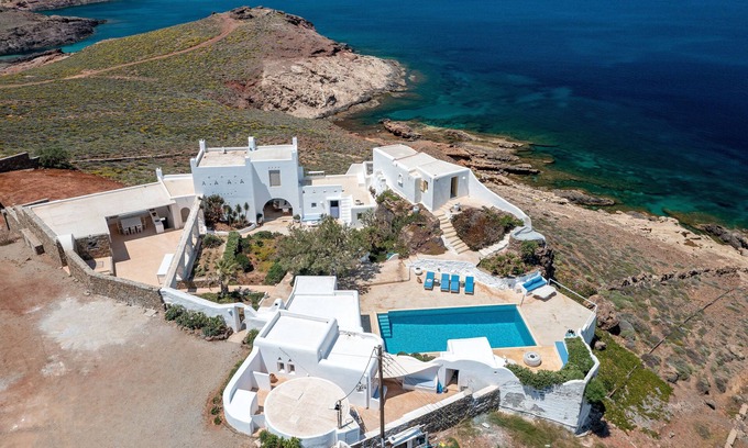 Ftelia Villa | Unique Villa in Mykonos with Direct Beach Access