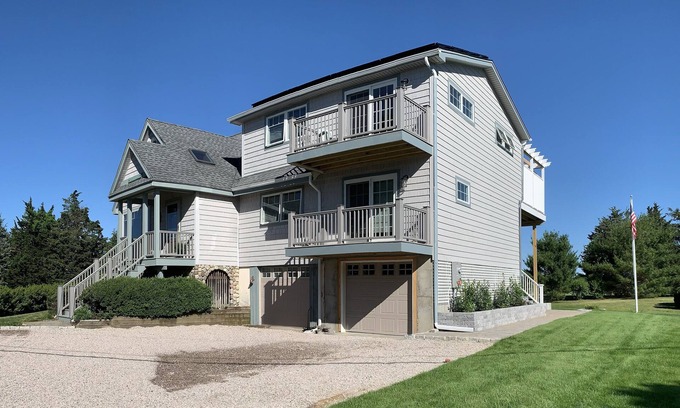 Charlestown House | Unique Water View Home with beach pass