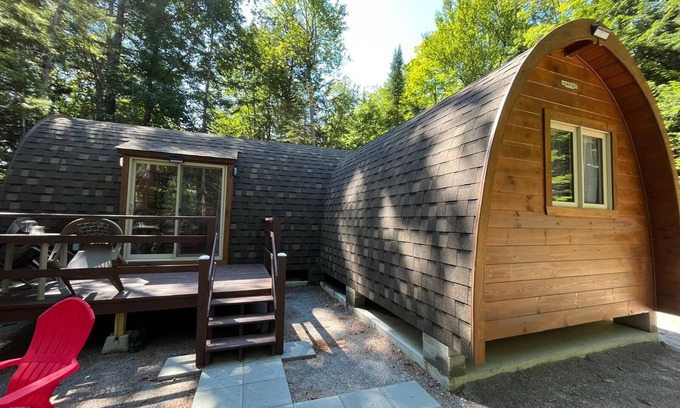 Norway Cottage | Unique Wooden POD in the woods.