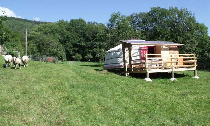Ferdrupt House | Unique yurt with sauna and private terrace