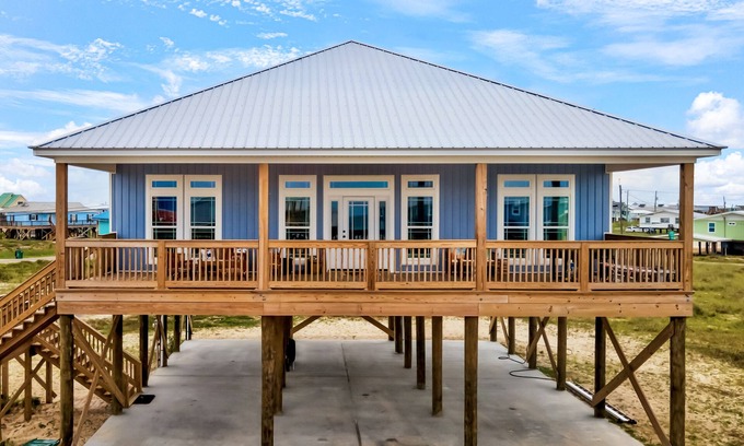 Dauphin Island House | Unit 079 - Family Tides - Brand New Construction - Beautiful Gulf View Home