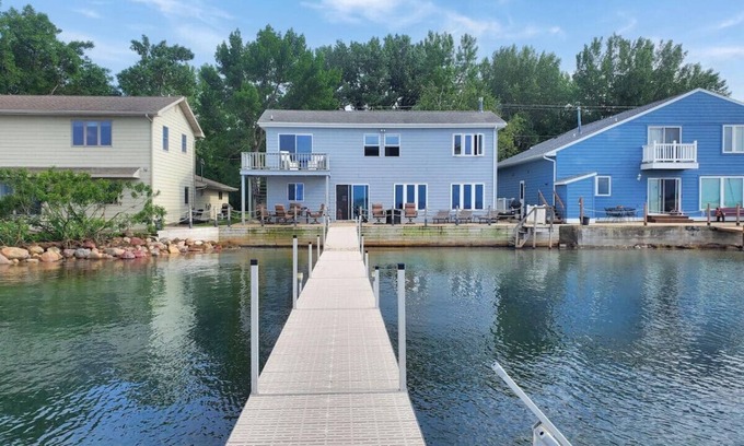 Spirit Lake House | Unsalted Shores Lakehouse on Big Spirit Lake