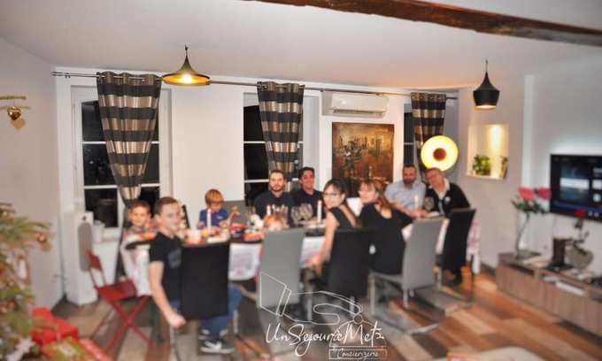 Metz-Centre – Ancienne Ville Apartment | UnSejourAMetz - LeGrandJeu - 14 pers - 4 garages