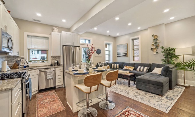 Northeast Apartment | Unwind in Tranquility: Blocks from Capitol Hill and H Street Corridor Retreat