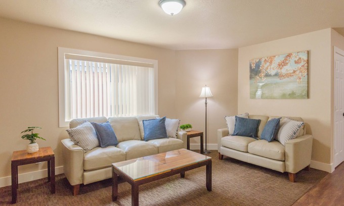 Logan Condo | Updated 2-bedroom condo with pool