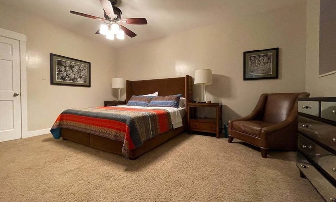 Sugar House Condo | Updated partially subterranean apartment.