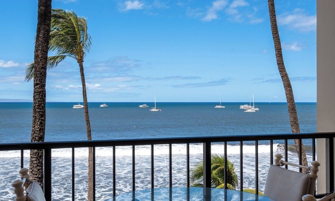 Kihei Condo | Upgraded Corner Unit with Amazing Pool and Ocean Views! - Sugar Beach #421