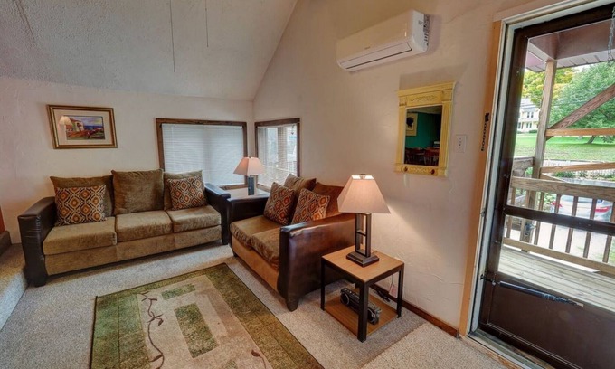 Suttons Bay Apartment | Upper Level Loft in Downtown Suttons Bay Across the Street From Beach and Marina