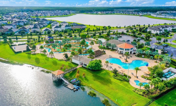 Kissimmee House | Upscale, dog-friendly townhome with private pool, lanai, fast WiFi & W/D