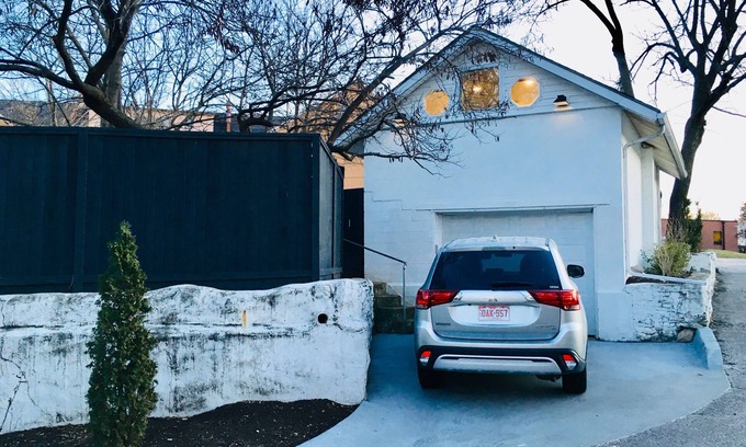 Plaza Westport House | Urban Garden Oasis: Guest House Studio with Private Garage