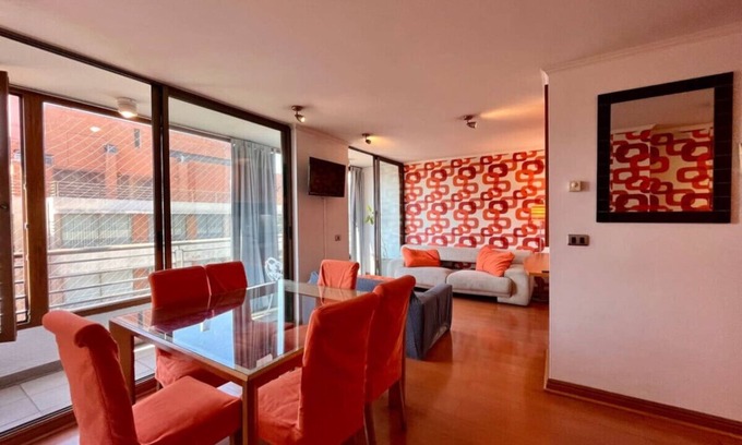 Providencia Apartment | Urban Retro Providencia - Gym Laundry Parking Wifi