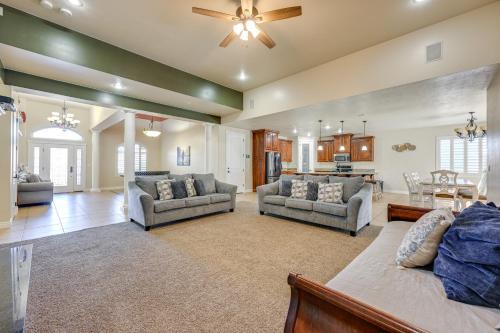 Hurricane House | Utah Retreat with Heated Pool, Grill and Fire Pit!