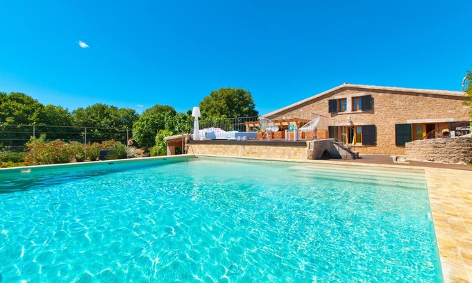 es Bacares Villa | V. Barcares Petit, villa for 6 with pool and close