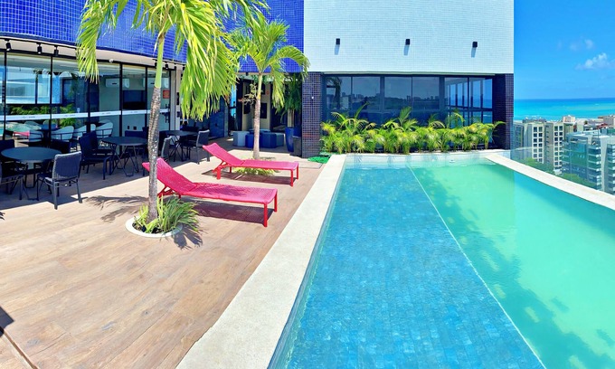 Jatiuca Apartment | Vacanze - edf. Sky Concept apt 313, rooftop pool with panoramic view