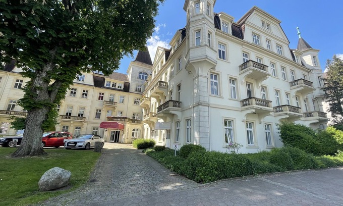 Bad Rothenfelde Apartment | Vacation apartment with balcony above the city center of Bad Rothenfelde