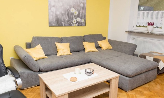 Donaueschingen Apartment | Vacation apartment type C, 95sqm, 2 bedrooms, terrace with sunbathing lawn, max. 4 persons