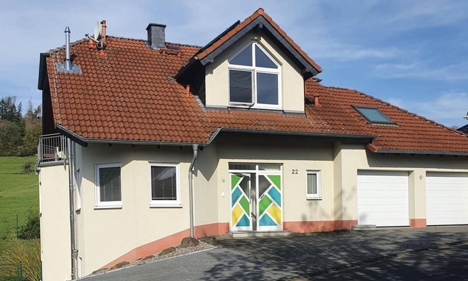 Hausen Apartment | Vacation apartment Bunter Hund - apartment/flat, shower, WC, 1 bedroom