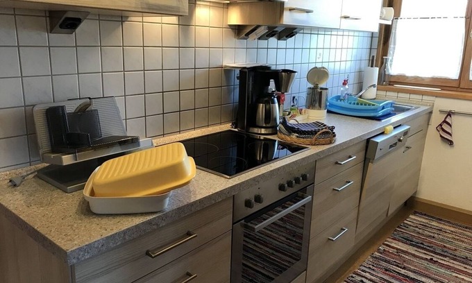 Langweid Apartment | Vacation apartment Himmel und Berge, 65sqm, 2 bedrooms, balcony, mountain view