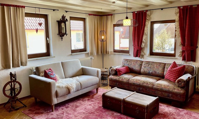 Rosenfeld Apartment | Vacation apartment in the Eugenhaus 1OG, 105sqm, 2 bedrooms, max. 6 persons