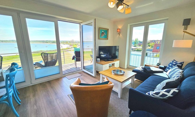Hohwacht Apartment | Vacation apartment "Oase Pelikan" with sea view in Hohwacht - ideal for families!