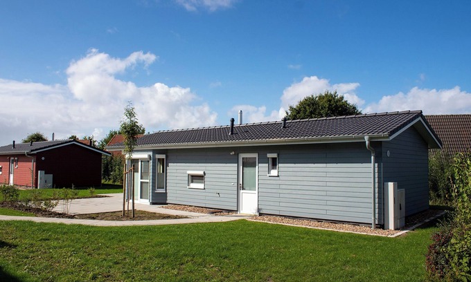 Dorumer Neufeld House | Vacation bungalow Mellumplate 20, modern and at ground level.