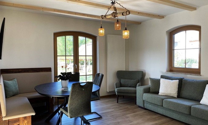 Hoyerswerda Apartment | Vacation home Birkenhain - Holiday homes KRABAT-Mühle Schwarzkollm