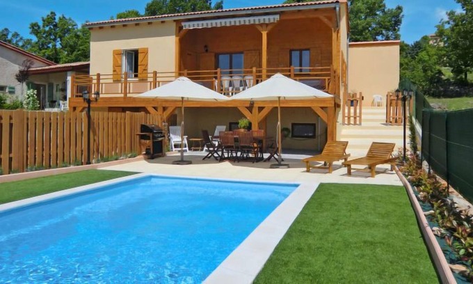 Mallefougasse-Auges House | Vacation home Lavandula (MLF100) in Mallefougasse - 8 persons, 3 bedrooms