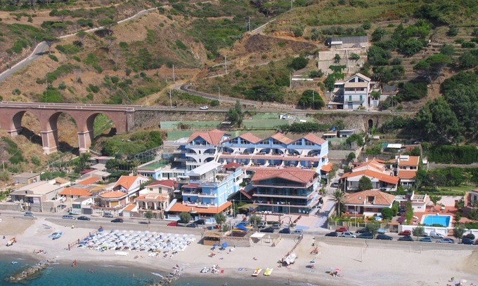 Province of Messina House | Vacation Home "Oasi Azzurra - Trilocale Standard" with Shared Pool & Shared Terraces