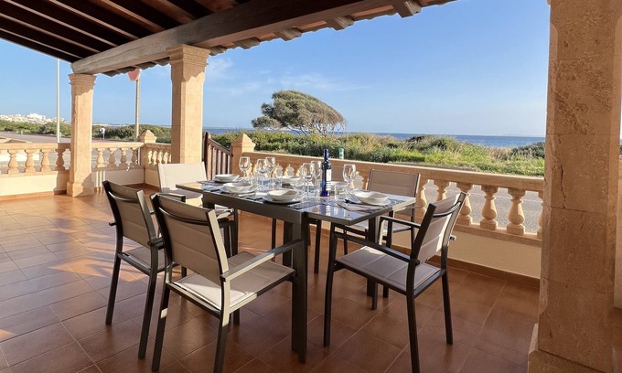 Sa Rapita House | Vacation home with sea view. Private parking